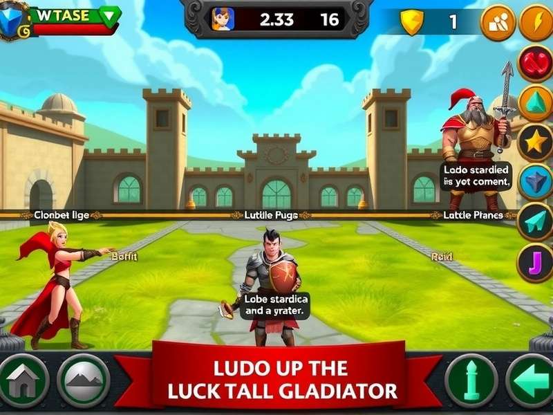 Ludo Supreme Quest Gladiator gameplay screenshot